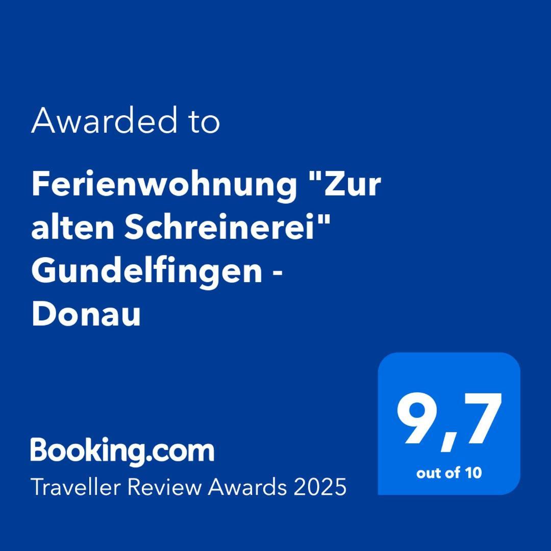 Ferienwohnung "Zur Alten Schreinerei" Gundelfingen - Donau Gundelfingen an der Donau Exteriör bild